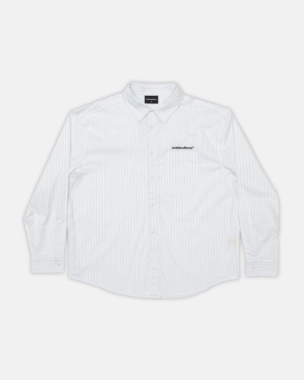 ONE POCKET SHIRT BLACK STRIPES