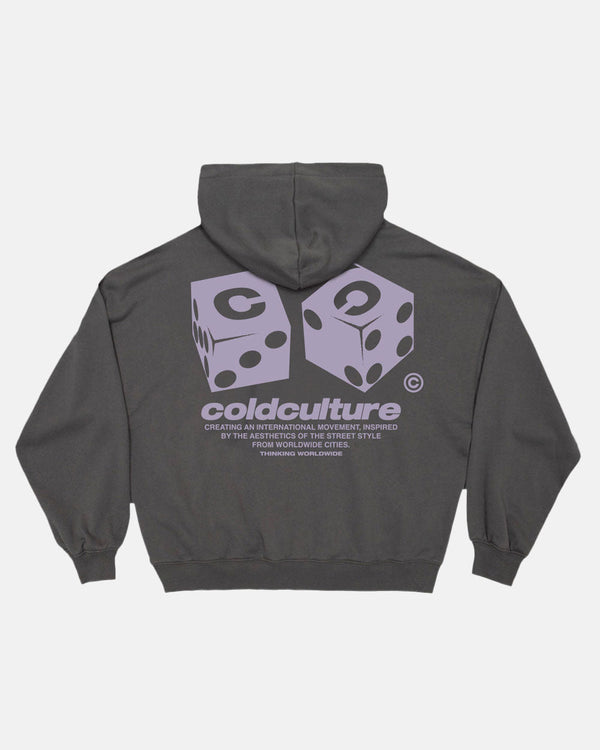 DICE HOODIE GREY