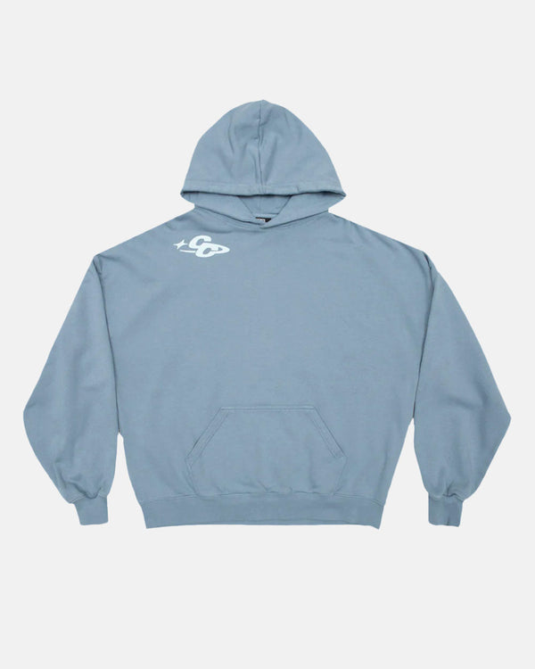 4THE WORLD HOODIE SHADY BLUE